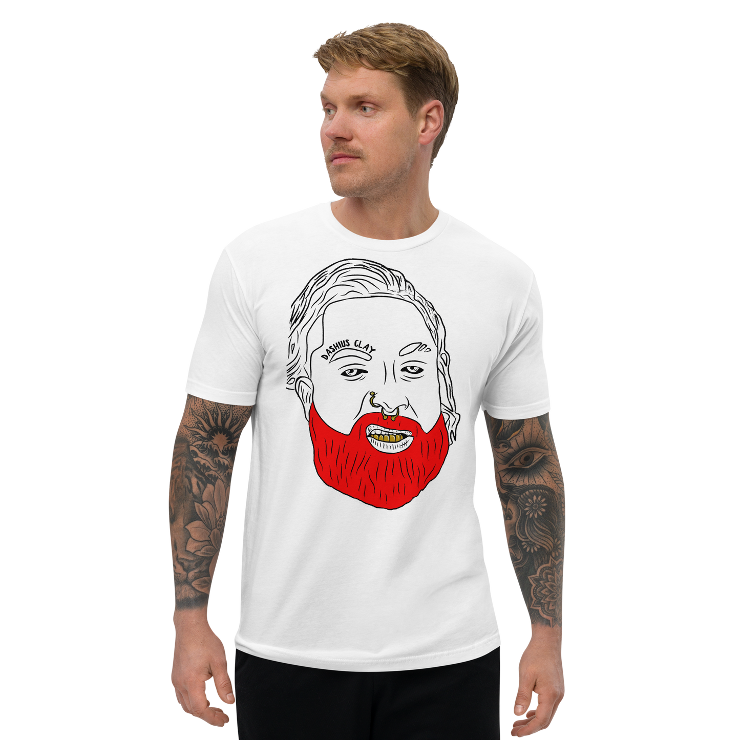 DASHIUS CLAY FACE T-shirt